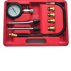 vidaXL Kit de comprobación de compresión de motor gasolina 9 piezas Clearance