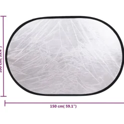vidaXL Kit de estudio fotográfico con luces, fondo y reflector Verde Outlet