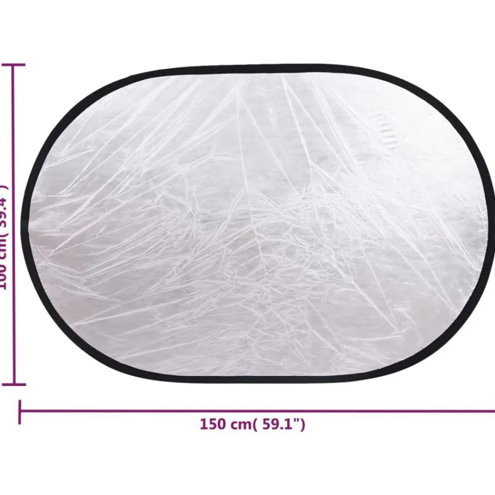 vidaXL Kit de estudio fotográfico con luces, fondo y reflector Verde Outlet