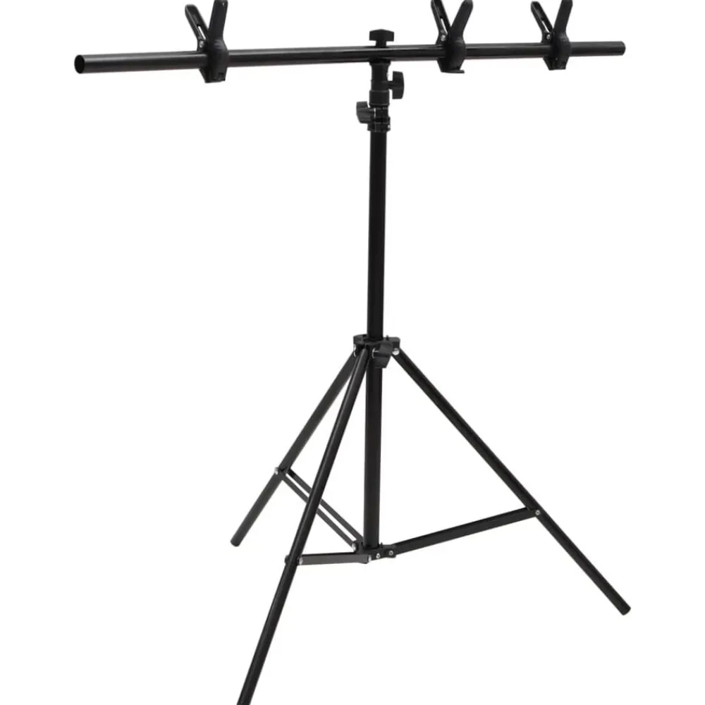 vidaXL Kit de estudio fotográfico con iluminación y fondo Verde Outlet