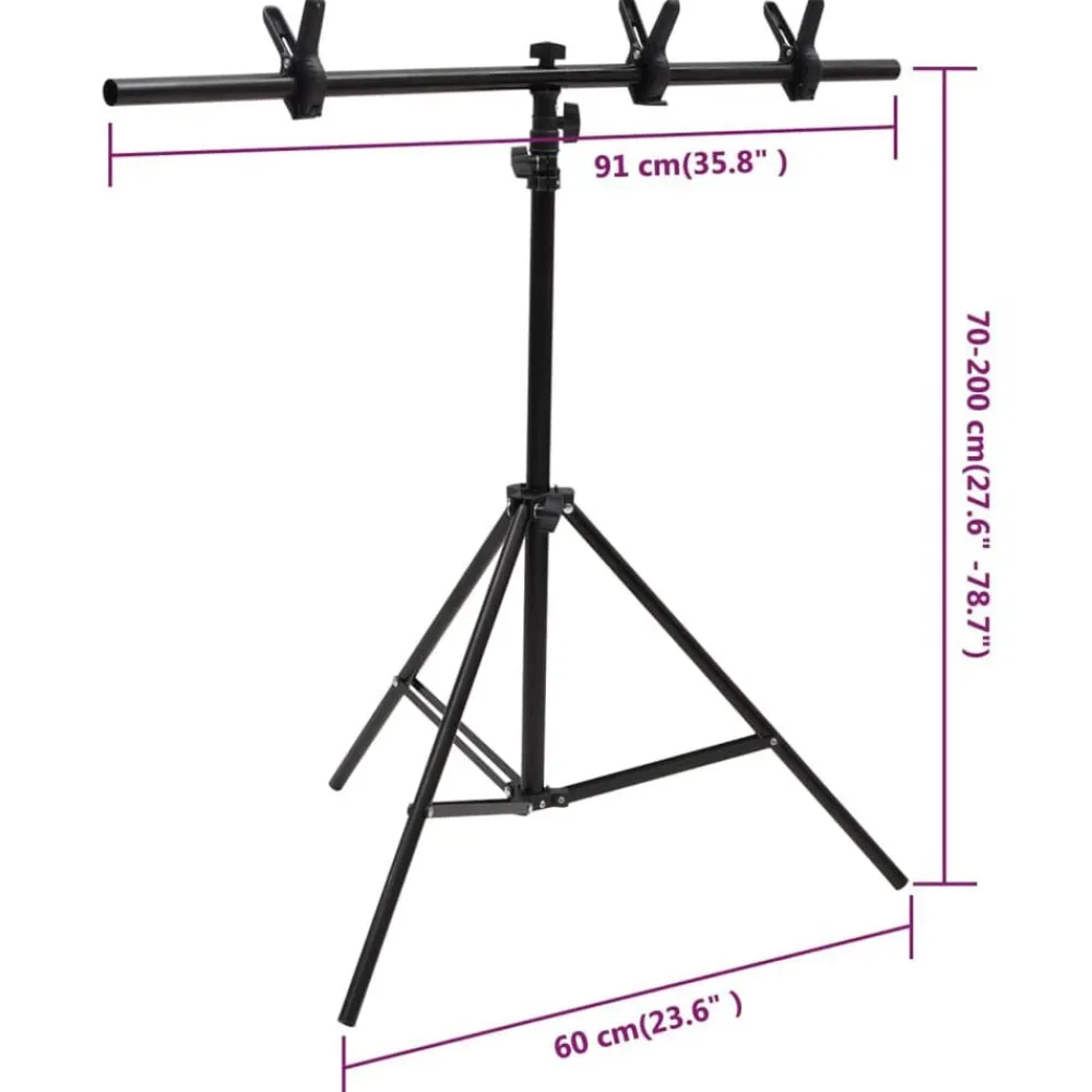 vidaXL Kit de estudio fotográfico con iluminación y fondo Verde Outlet