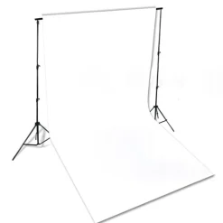 vidaXL Cámaras Y Objetivos-Kit de estudio fotográfico con set de luces y fondo