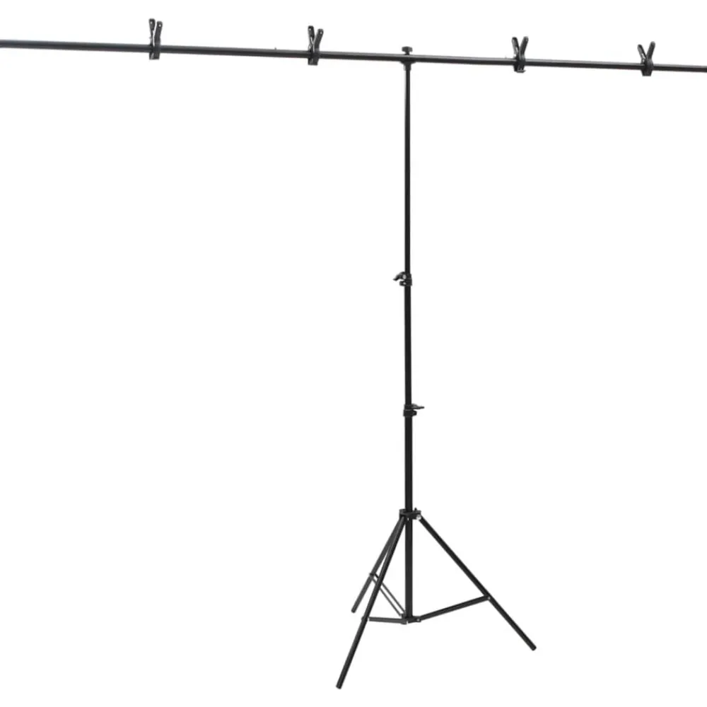 vidaXL Cámaras Y Objetivos-Kit de estudio fotográfico con iluminación y fondo