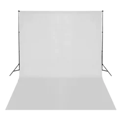 vidaXL Kit de estudio fotográfico con set de luces y fondo Discount