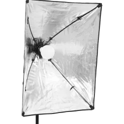 vidaXL Kit de estudio fotográfico con set de luces, fondo y reflector Outlet
