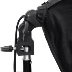 vidaXL Kit de estudio fotográfico con set de luces, fondo y reflector Outlet