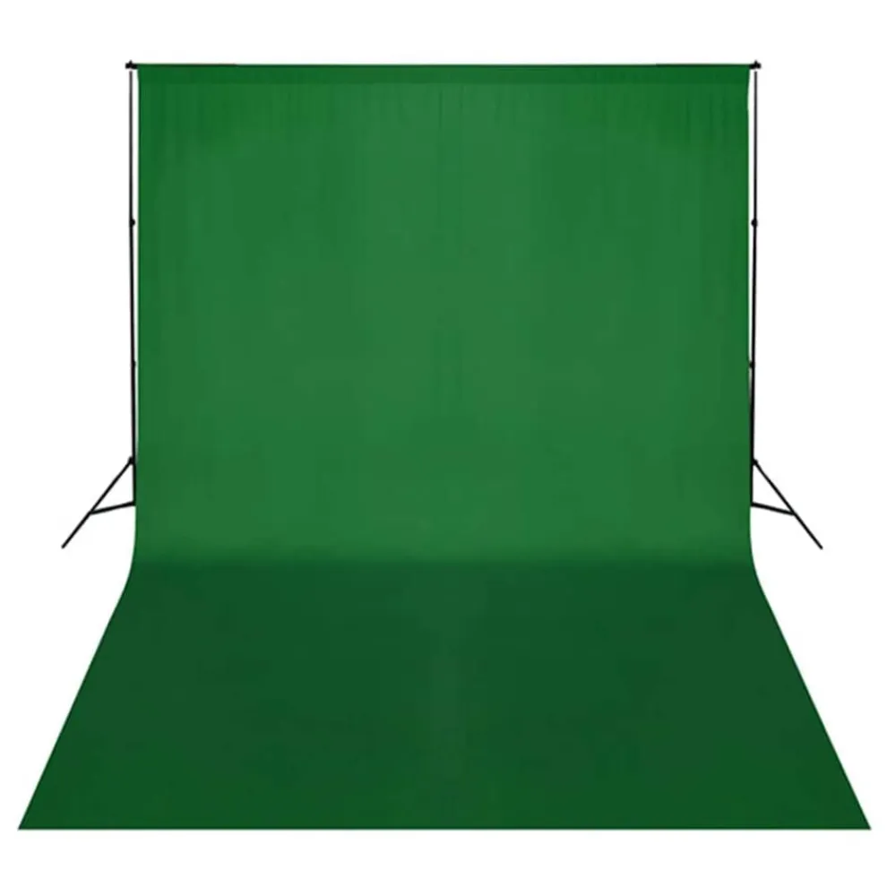 vidaXL Kit de estudio fotográfico con set de luces y fondo New
