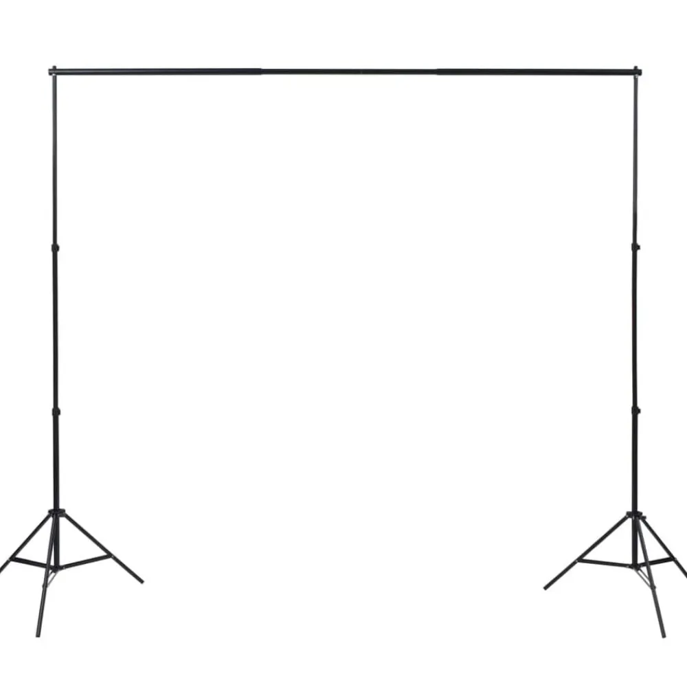 vidaXL Kit de estudio fotográfico con 5 fondos de colores y marco ajustable Sale