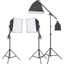 vidaXL Kit de estudio fotográfico con set de luces Sale