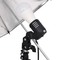 vidaXL Kit de estudio fotográfico con set de luces, fondo y reflector Hot