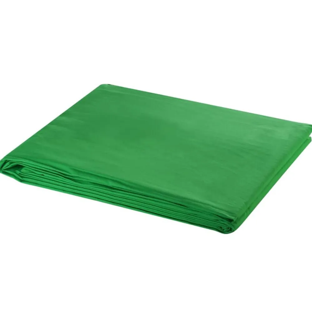 vidaXL Kit de estudio fotográfico con set de luces y fondo Verde Best