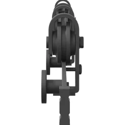 vidaXL Kit de herrajes para puertas correderas acero negro 183 cm Hot