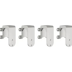 vidaXL Kit de herrajes para puerta corredera 183 cm acero plateado Hot
