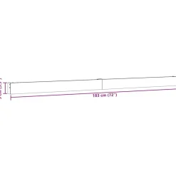 vidaXL Kit de herrajes para puertas correderas aleación de aluminio