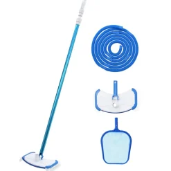 vidaXL Piscina Y Spa-Kit de mantenimiento de piscina 4 piezas