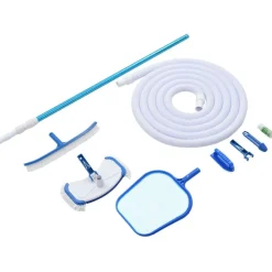 vidaXL Piscina Y Spa-Kit de mantenimiento de piscina 9 piezas