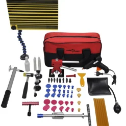 vidaXL Piezas Y Accesorios Para Vehículos-Kit de reparar abolladuras de coche con bolsa de transporte XXL