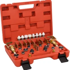 vidaXL Kit detector de fugas aire acondicionado rojo 36x27x9 cm New