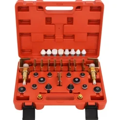 vidaXL Kit detector de fugas aire acondicionado rojo 36x27x9 cm New