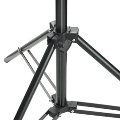 vidaXL Kit estudio fotográfico con telón de fondo, lámparas y paraguas Negro