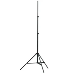vidaXL Kit estudio fotográfico con telón de fondo, lámparas y paraguas Negro