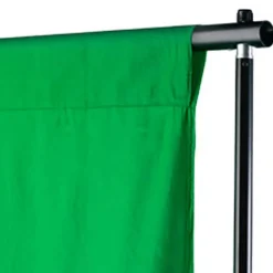 vidaXL Kit estudio fotográfico con telón de fondo, lámparas y paraguas Verde Online