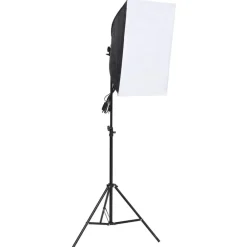vidaXL Kit iluminación de estudio fotográfico con fondos y softboxes Best