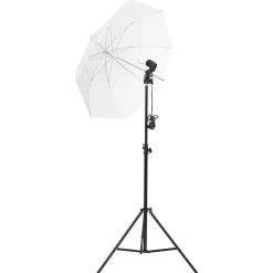 vidaXL Kit iluminación de estudio fotográfico con trípodes y paraguas Outlet
