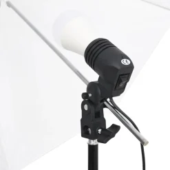 vidaXL Kit iluminación de estudio fotográfico con trípodes y paraguas Outlet