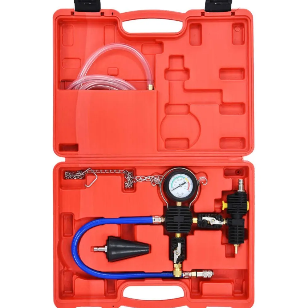 vidaXL Kit universal purga y recarga por vacío sistema refrigeración Sale