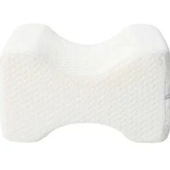 vidaXL Knee Pillow Espuma viscoelástica y poliéster 26 x 21,5 x 15 cm White Outlet