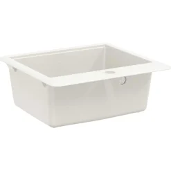 vidaXL Lavabo 470 x 440 mm granito White