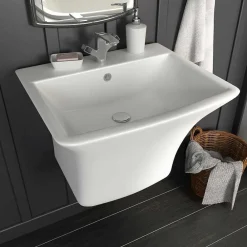 vidaXL Lavabo 53 x 44 x 37 cm Cerámica Glaseada Hot