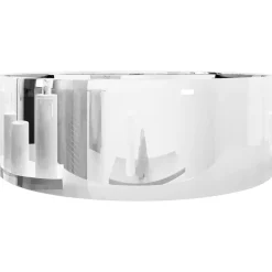 vidaXL Fontanería-Lavabo con rebosadero 46,5x15,5 cm cerámica