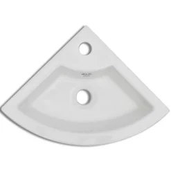 vidaXL Lavabo con rebosadero 45x32x12,5 cm Blanco Hot