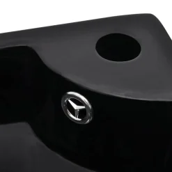 vidaXL Fontanería-Lavabo con rebosadero 45x32x12,5 cm