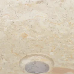 vidaXL Lavabo mármol 50x35x10 cm Crema Best