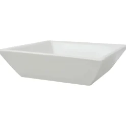 vidaXL Lavabo cuadrado de cerámica 41,5x41,5x12 cm Blanco