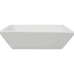 vidaXL Lavabo cuadrado de cerámica 41,5x41,5x12 cm Blanco