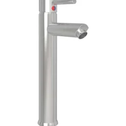 vidaXL Lavabo de baño con grifo y desagüe de empuje vidrio templado Online
