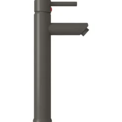 vidaXL Lavabo de baño con grifo y desagüe de empuje vidrio templado Clearance