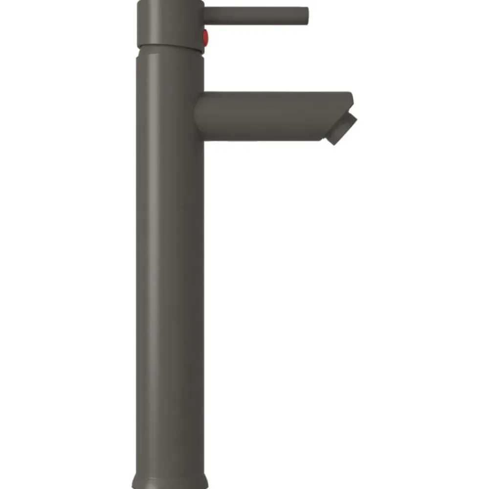vidaXL Lavabo de baño grifo&desagüe de empuje vidrio templado dorado Hot