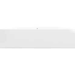 vidaXL Lavabo de cerámica rectangular con orificio de grifo 60x46 cm Blanco Online