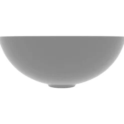 vidaXL Fontanería-Lavabo de cuarto de baño redondo cerámica