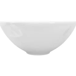 vidaXL Lavabo de cuarto de baño redondo cerámica Blanco Online