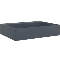 vidaXL Fontanería-Lavabo de fundición de mineral/mármol 50x38x13 cm