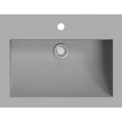 vidaXL Fontanería-Lavabo de granito 600x450x120 mm