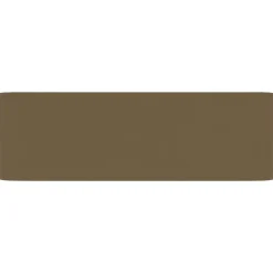 vidaXL Lavabo de lujo de cerámica 41x30x12 cm crema mate Sale