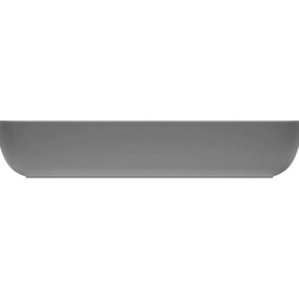 vidaXL Fontanería-Lavabo de lujo de cerámica rectangular 71x38cm
