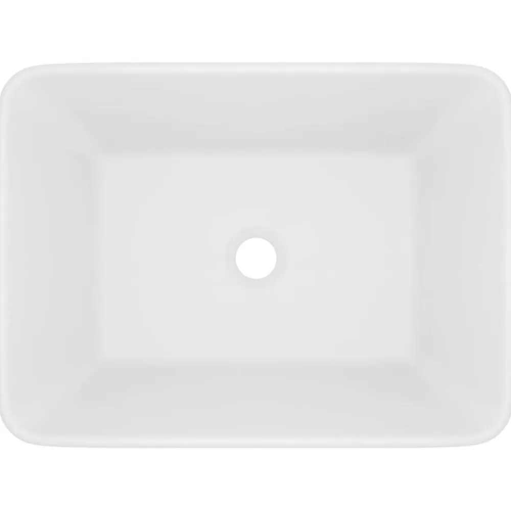 vidaXL Fontanería-Lavabo de lujo de cerámica 41x30x12 cm